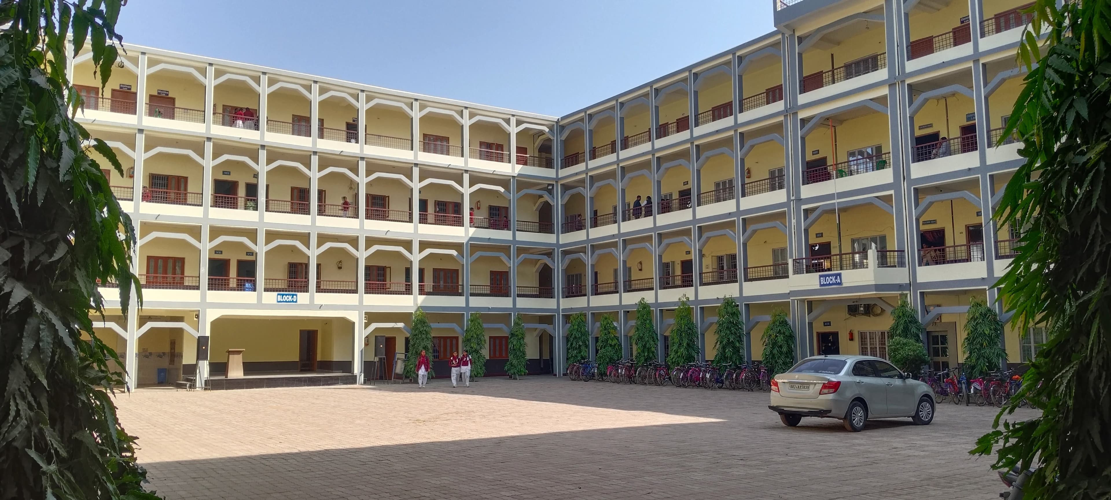 Main 3-Storey Academic Quadrangle
